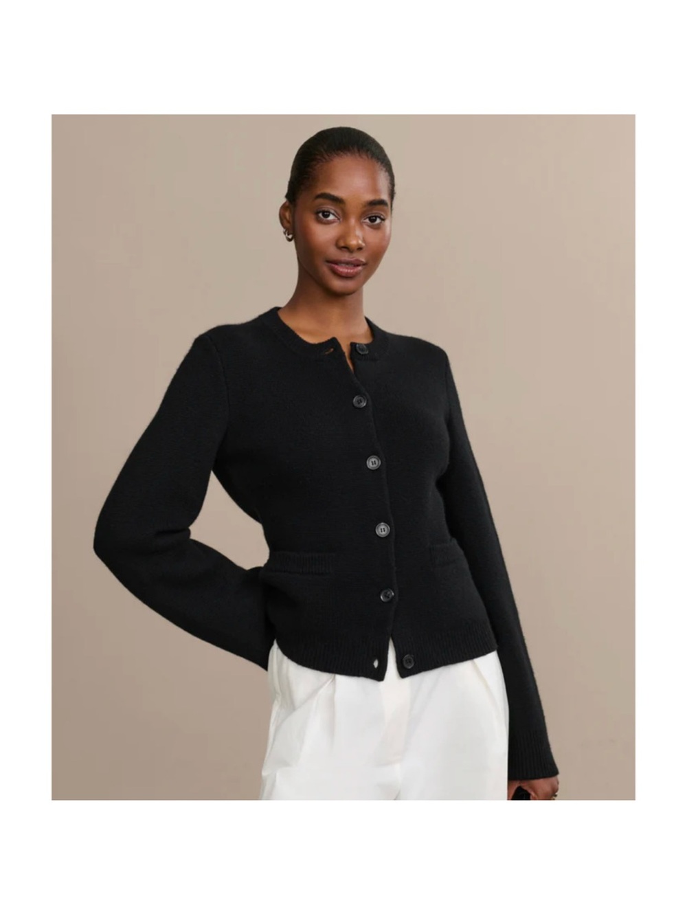 Jenni Kayne Cooper Cardigan Black M